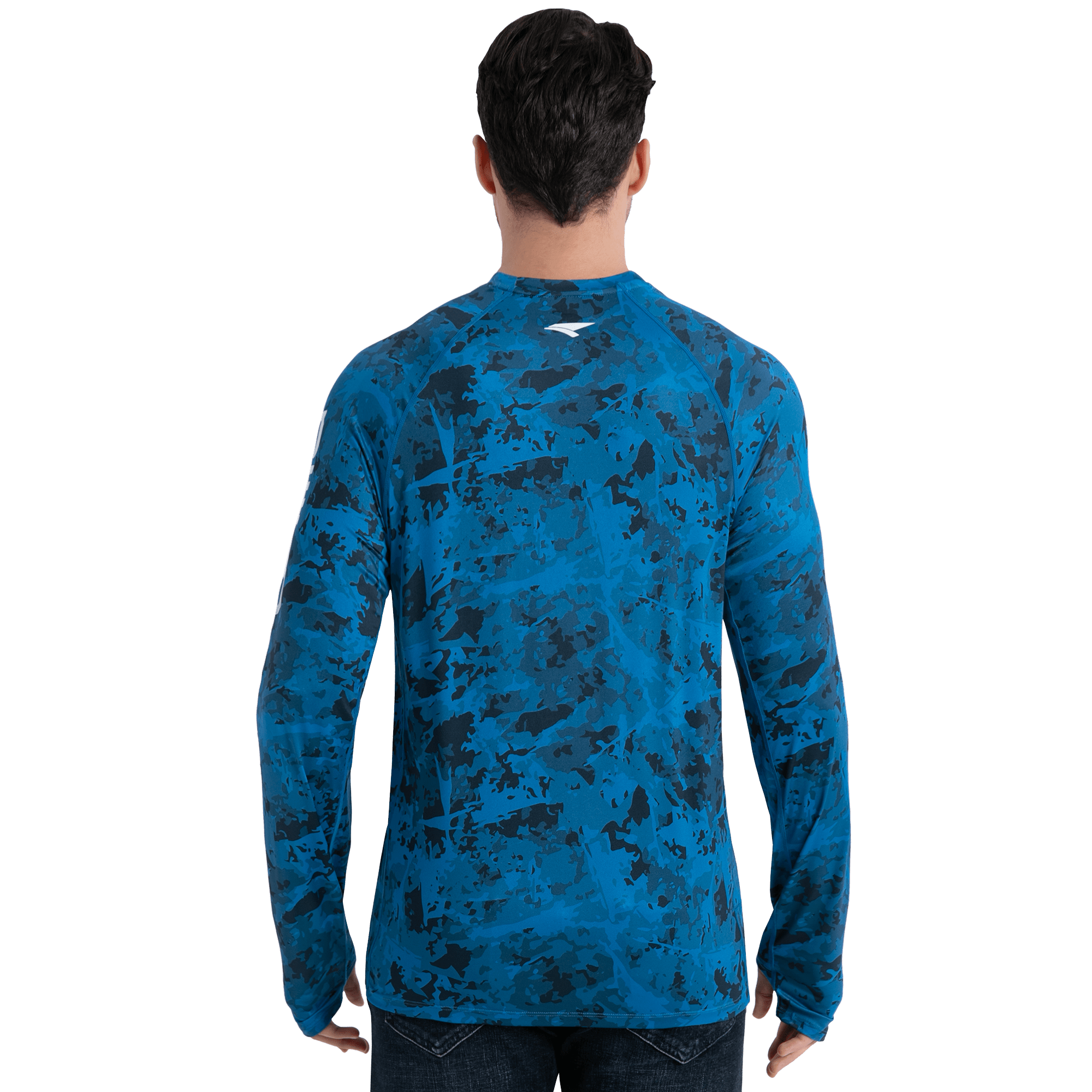 Performance Sun Protection Shirt - Full Print - Blue