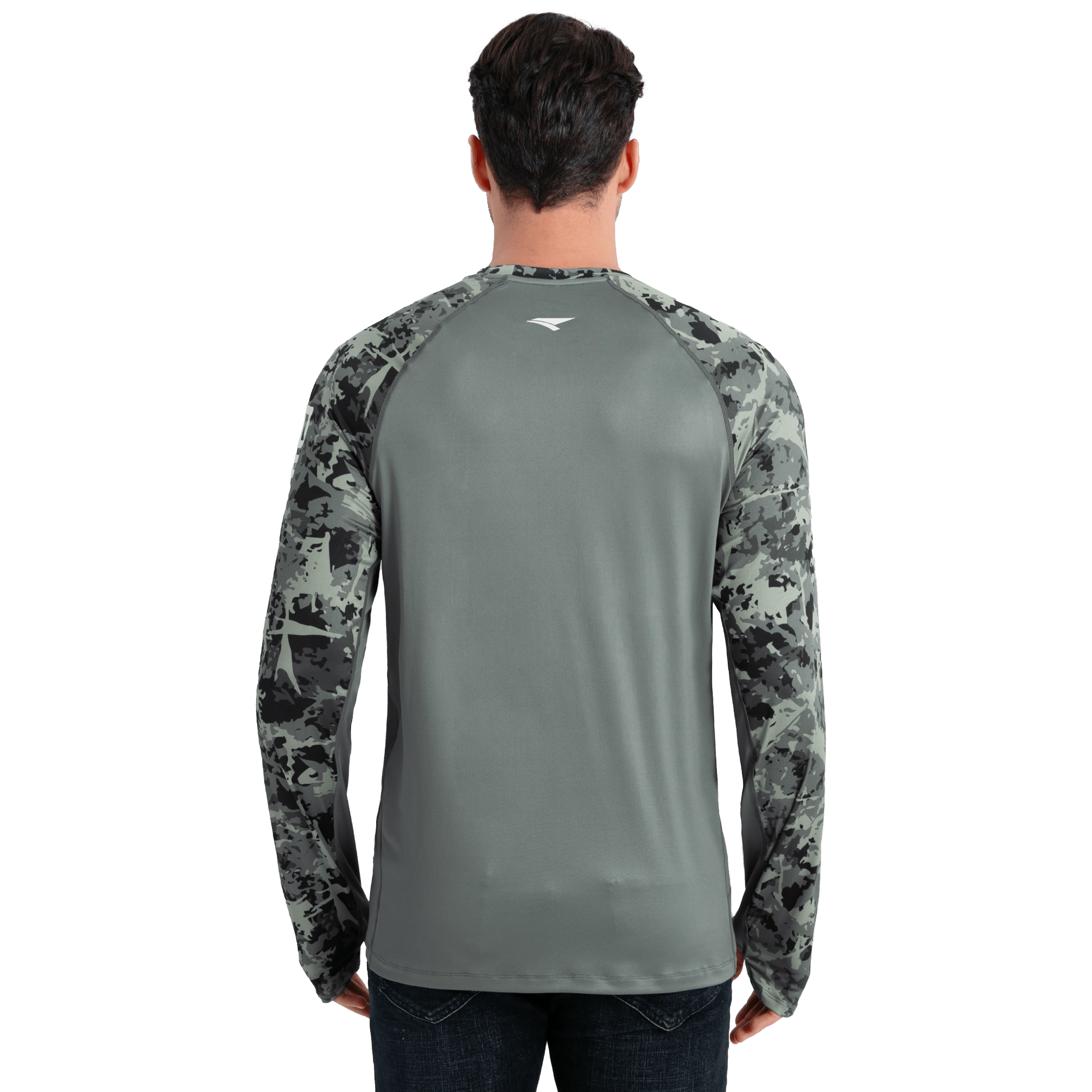 Performance Sun Protection Shirt - Half Print - Light Green