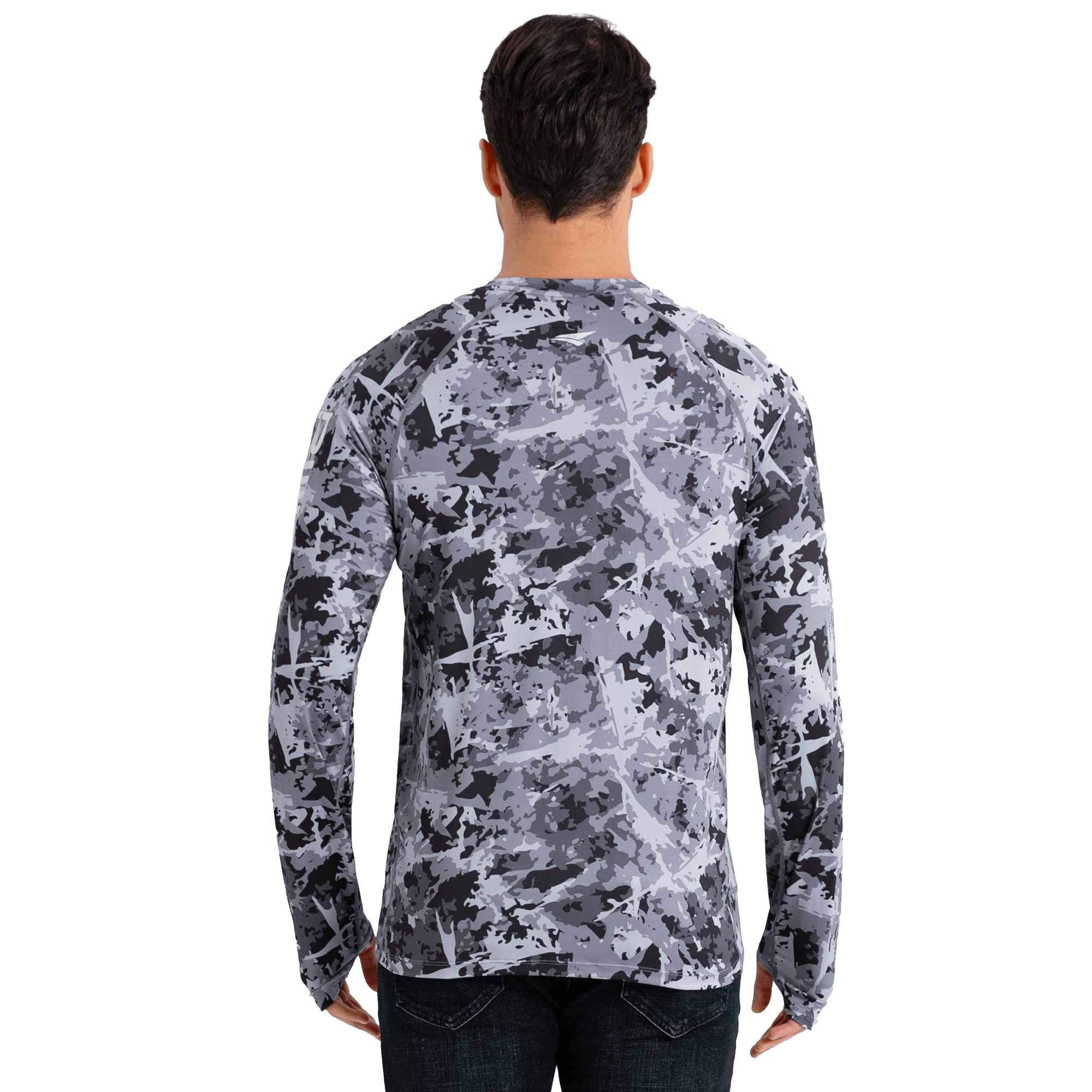 Performance Sun Protection Shirt - Full Print - Dark Grey